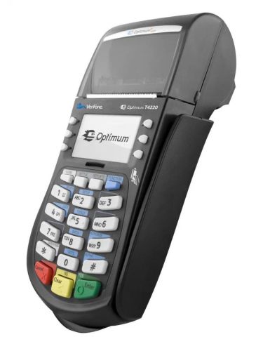 Hypercom Optimum T4220 Credit Card Machine 010332-311R