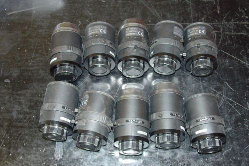 Lot of 10 Tamron 13VM2812AS CCTV Camera Lens 2.8-12mm 1:1.4
