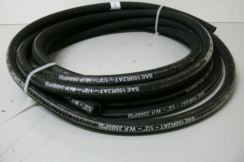Hydraulic hose 3/8  &#034;  x 2 braid 4000 psi x 50 mt roll. for sale