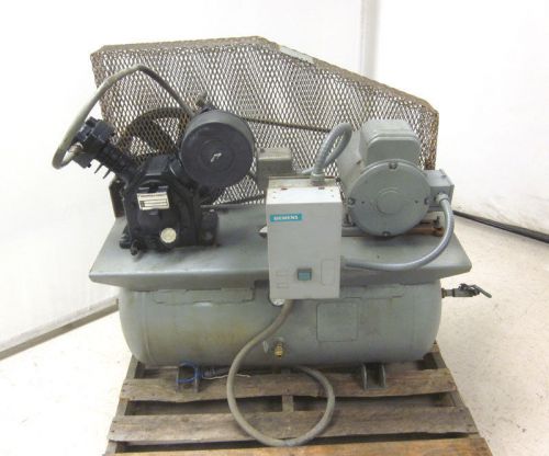 Ingersoll rand 5-hp 30-gal two stage air compressor horizontal 1-ph 2340 208-230 for sale