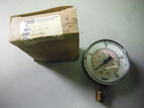 Wika Pressure Gauge  Type:  111.10  #8990608