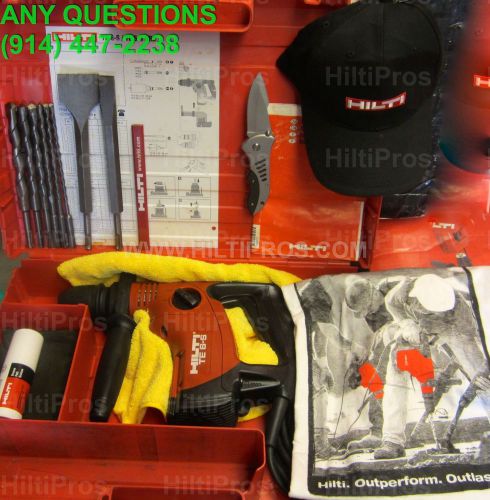 HILTI TE 6-S, PREOWNED, MINT CONDITION, FREE EXTRAS, HEAVY DUTY, FAST SHIPPING