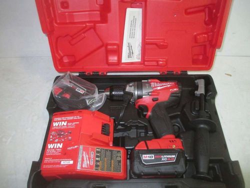 Milwaukee m-18 cordless 1/2&#034; hammer drill/driver kit 3604-22 for sale
