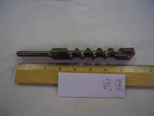 1 new bosch sds plus carbide tipped  drill bits. 27/32&#034; x 8&#034; german {d446} for sale