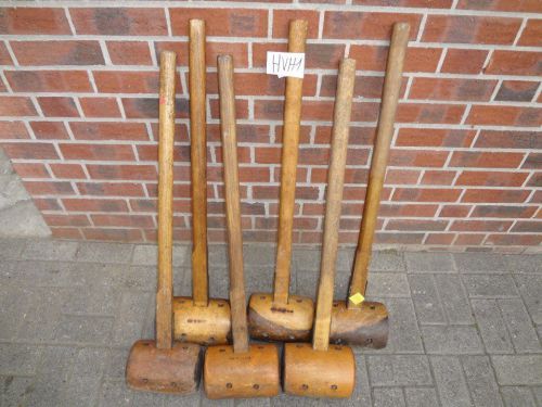 1x hammer holz vorschlaghammer kopf ? 150mm ex bw bundeswehr (hvh1) for sale