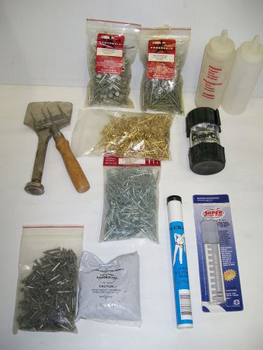Carpet Installation tools and supplies 13 items total