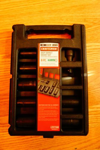 Craftsman 8pc. Accessory Set, 1/2-Inch Drive, Inch/Metric    16730