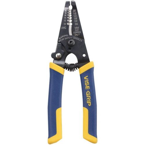 IRWIN 2078316 Wire Stripper Cutter Tool - ProTouch Grips - 6&#034;
