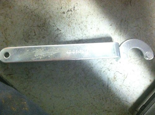 MILWAUKEE 49-96-7205 Face Spanner Wrench,