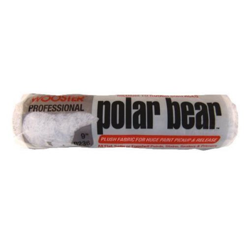 Polar bear plush specialty roller cover-9&#034; polar bear cover for sale