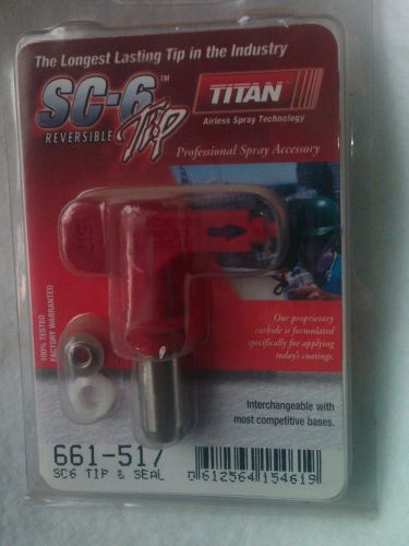 Titan sc-6 reversible airless spray tip 661 517 new genuine wagner spraytech for sale