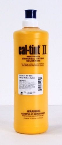 Cal-tint ii exterior medium yellow universal tinting colorant for sale