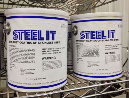 1 gallon steel-it polyurethane coating, new surplus can for sale