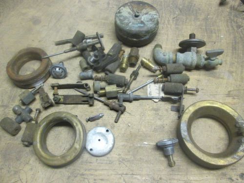 Old Tractor Carborator parts and magneto parts Brass Floats