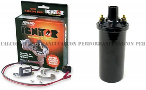 Pertronix ignitor+coil/ignition ford 172 192 w/311185 distributor 6-volt neg for sale
