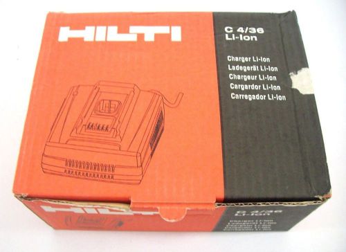Hilti C 4/36 Li-Ion Charger 115V