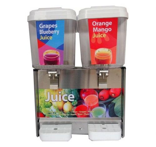Double capacity 2x18l cold-hot juicer machine milk tea beverage machine 220v for sale