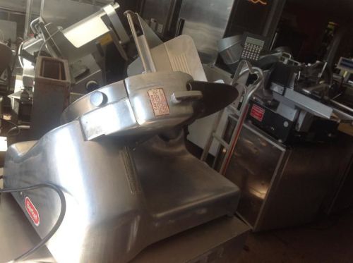 Berkel 808 deli meat slicer with sharpener ready to slice your meat! ss grip for sale