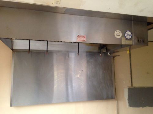 Captive Aire Commercial Exhaust Hood 8&#039; x 5&#039;
