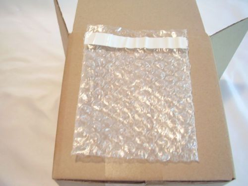 50 bubble wrap bags / pouches - 4&#034; x 4&#034; - self sealing - 3/16&#034; bubbles for sale