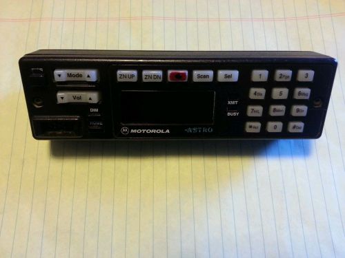Motorola astro spectra w7 control head hln6432c for sale
