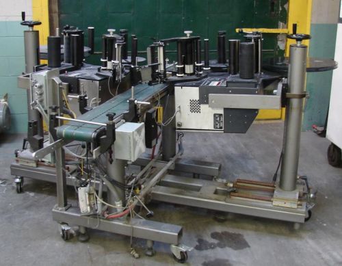 Label-aire 2115st front and back pressure sensitive labeler for sale