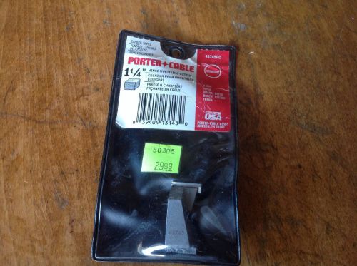 Porter-Cable 43745PC 1-1/4&#034; Hinge &amp; Lock Face Mortising Cutter New