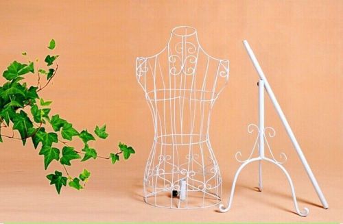 NEW Wire Dress Form Mannequin Boutique Clothing Decor Metal Store Display