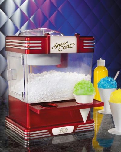 New retro electric machine snow cone maker shave ice fun party equipment for sale