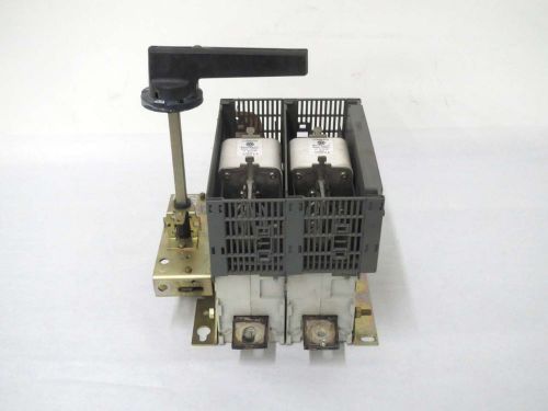 ABB OESA-630D2PL 630A AMP 690V-AC 2P FUSIBLE DISCONNECT SWITCH B487293