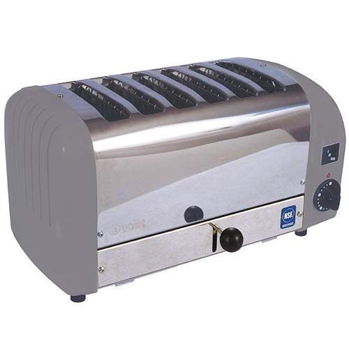 Cadco 208 Volt Commercial Toaster 6 Slice Toaster by Dualit CTW-6M
