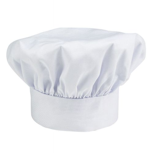 CHEF HAT CLOTH ONE SIZE FIT ALL VELCRO CLOSURE FREE SHIPPING USA ONLY
