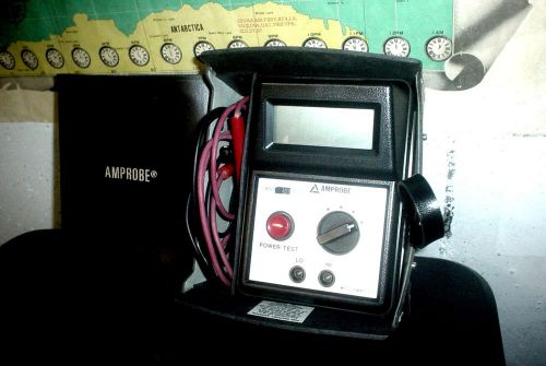 AMPROBE AMB-4D MEGOHMMETER WITH ORIGINAL CASE