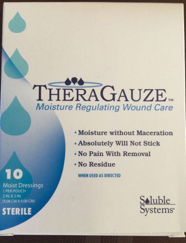 Theragauze 2 x 2 by Soluble Systems