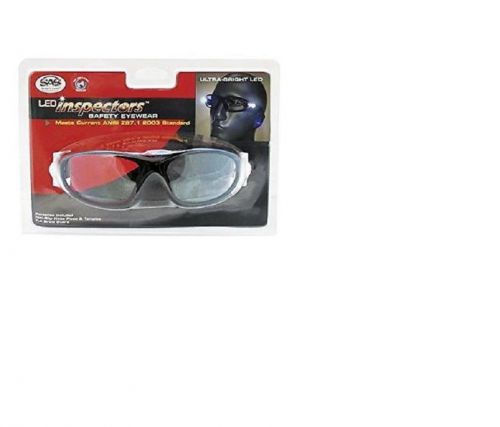 SAS Safety 5420-50 ULTRA BRIGHT LED Inspectors Safety Glasses New AUTOMOTIVE
