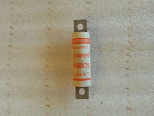 Gould amp trap fuse 70 amps 600 vac a60x70 type 4 shawmut for sale