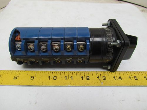 Kraus &amp; Naimer C32 USJ111*01 3-Position Rotary Switch Normal/Transfer/Bypass 50A