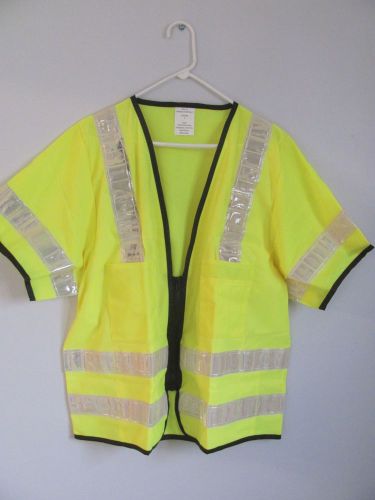 Cortina class 3 safety vest lime/silver size l for sale