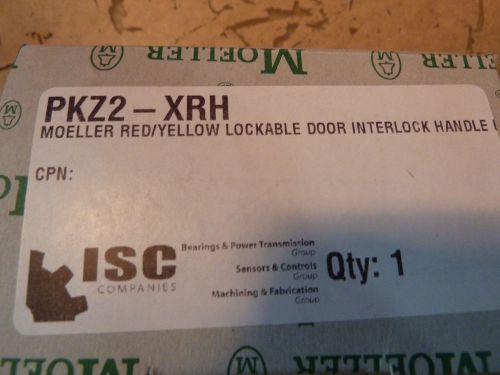 ISC Moeller PKZ2-XRH red/yellow lockable door-interlock handle (7L)