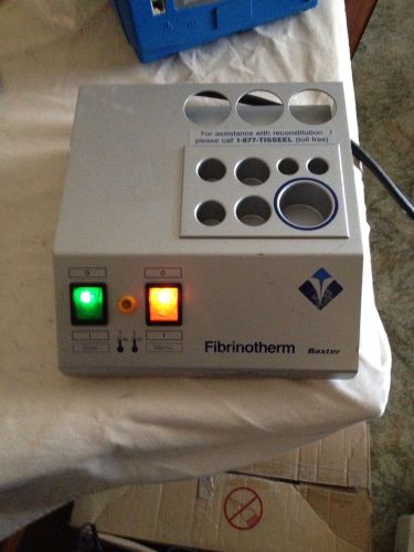 Fibrinotherm Baxter E- 101844 Warmer Stirrer Device Lab