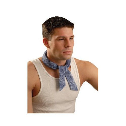 OccuNomix MiraCool® Bandanas - miracoll bandana blue denim Set of 10