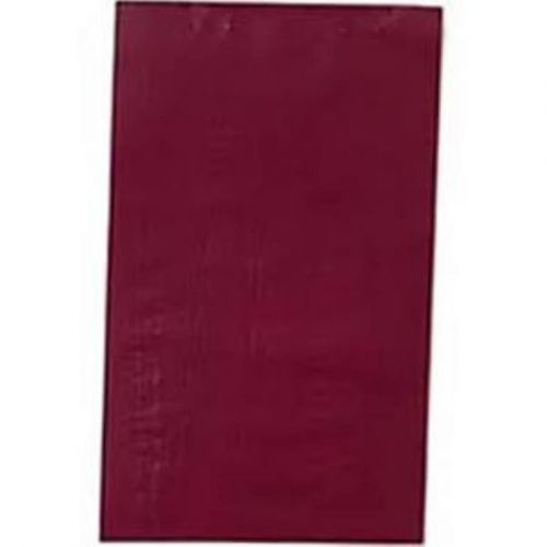 ON SALE  1000  BURGUNDY PLASTIC SHOPPING BAGS 12X15 RETAIL PARTY