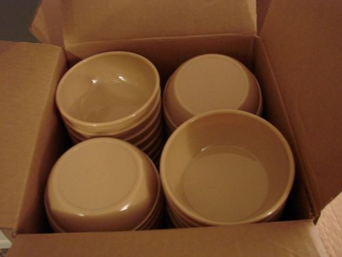 Case of 45 Cambro Beige 12.5oz Nappie Bowl 100CW133 BRAND NEW Free Shipping!