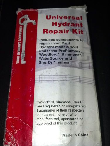 Universal hydrant repair kit ( solid cast brass ) plumbing for sale
