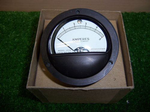 Meter--Model HS2X Honeywell--0 to 5 DC Amperes- 2 1/8 inch Mounting open