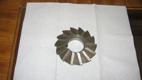 3 1/4&#034; Dia. x 3/4&#034;Thk x 30? -14 Tooth Single Angle Milling Cutter-11/4&#034;ID&amp;keyway
