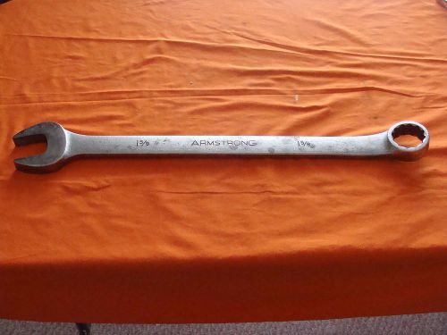 ARMSTRONG 25-252 COMBINATION WRENCH 1 5/8 SATIN CHROME