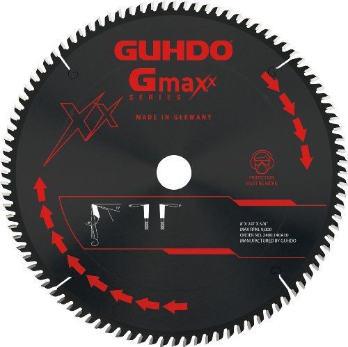 Guhdo Gmaxx Series 2400.725A40 7-1/4 -Inch 40 Teeth Carbide Tipped Plywood Circu
