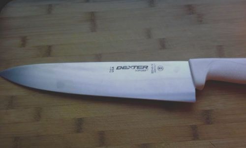 10-Inch Chef&#039;s/Cook&#039;s Knife. #SG 145-10. SofGrip by Dexter Russell. NSF Rated