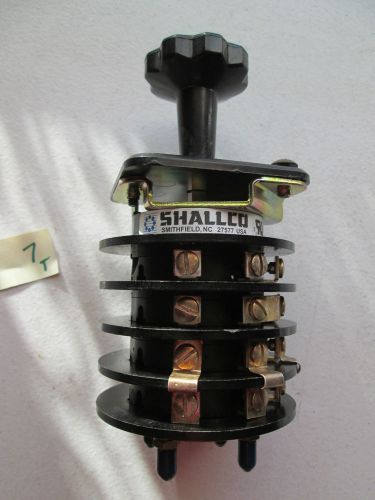 FRESH TAKEOUT SHALLCO 2615C SERIES 26 RELAY CONTROL SWITCH (156)